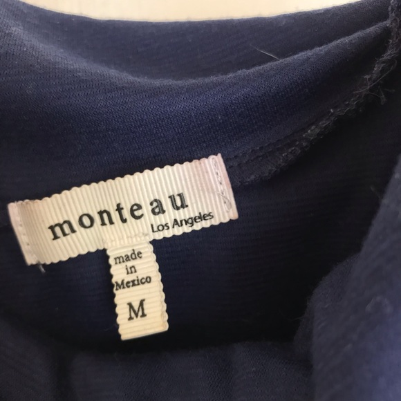 Collared navy blue cocktail dress with pockets! - Picture 3 of 3